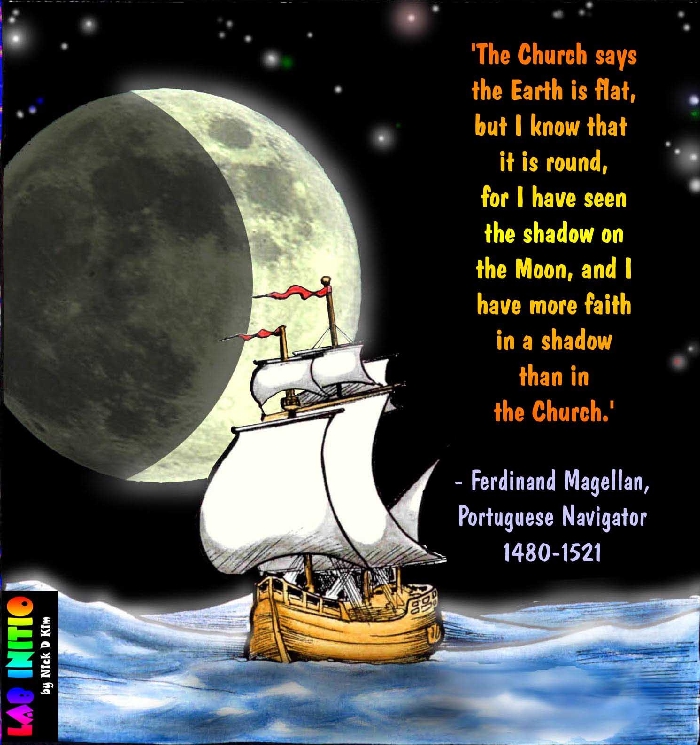 Magellan's view of religion